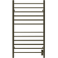 Amba RWHL-SBB Amba Radiant Large Hardwired + Plug-in Combo Straight 12 Bar Towel Warmer in Brushed Bronze - RWHL-SBB