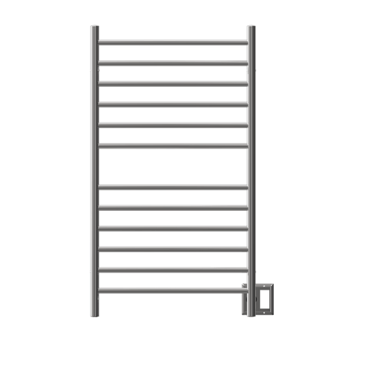 Amba RWHL-SP Amba Radiant Large Hardwired + Plug-in Combo Straight 12 Bar Towel Warmer in Polished - RWHL-SP