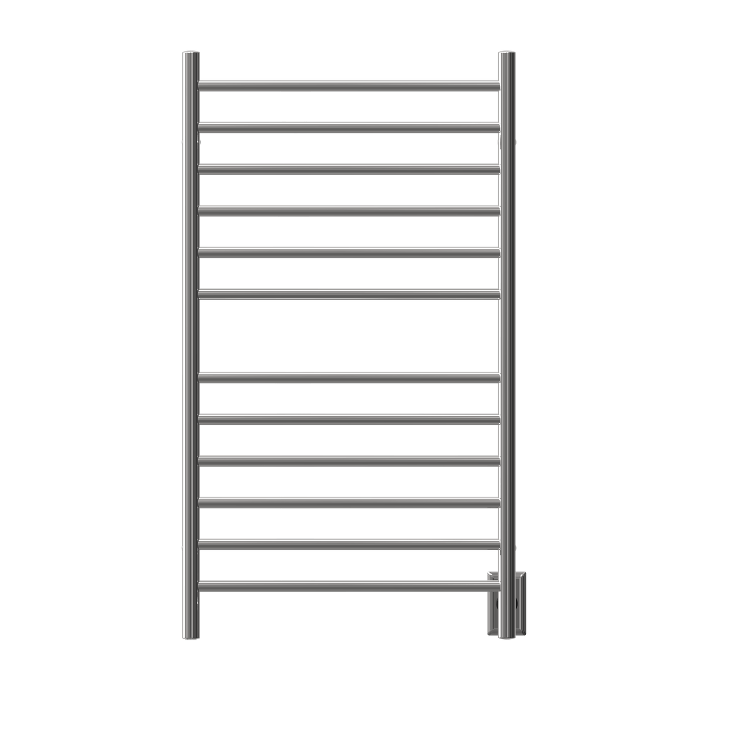 Amba RWHL-SP Amba Radiant Large Hardwired + Plug-in Combo Straight 12 Bar Towel Warmer in Polished - RWHL-SP