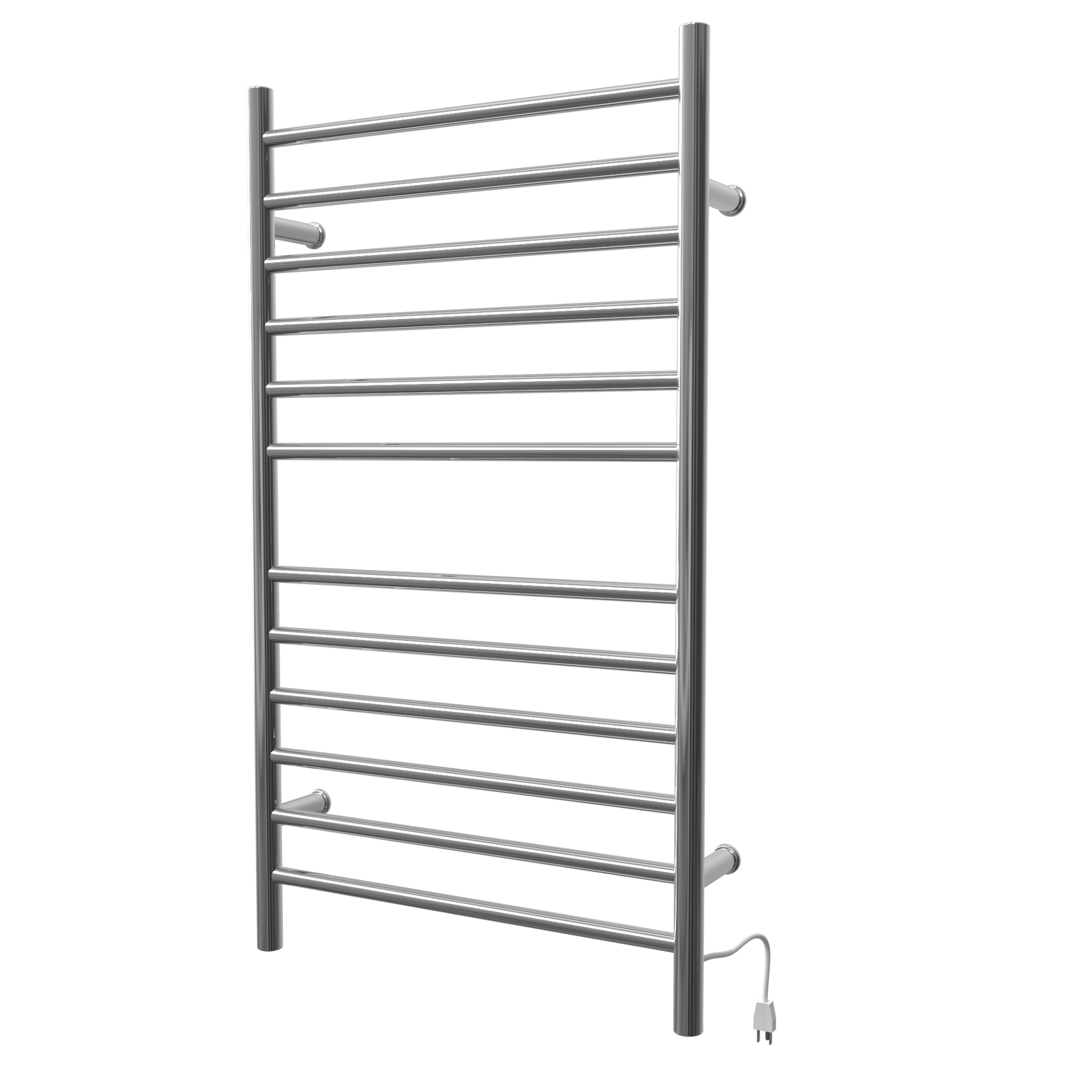 Amba RWHL-SP Amba Radiant Large Hardwired + Plug-in Combo Straight 12 Bar Towel Warmer in Polished - RWHL-SP