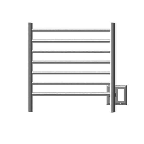 Amba RWHS-SB Amba Radiant Small Hardwired + Plug-in Combo 7 Bar Towel Warmer in Brushed - RWHS-SB