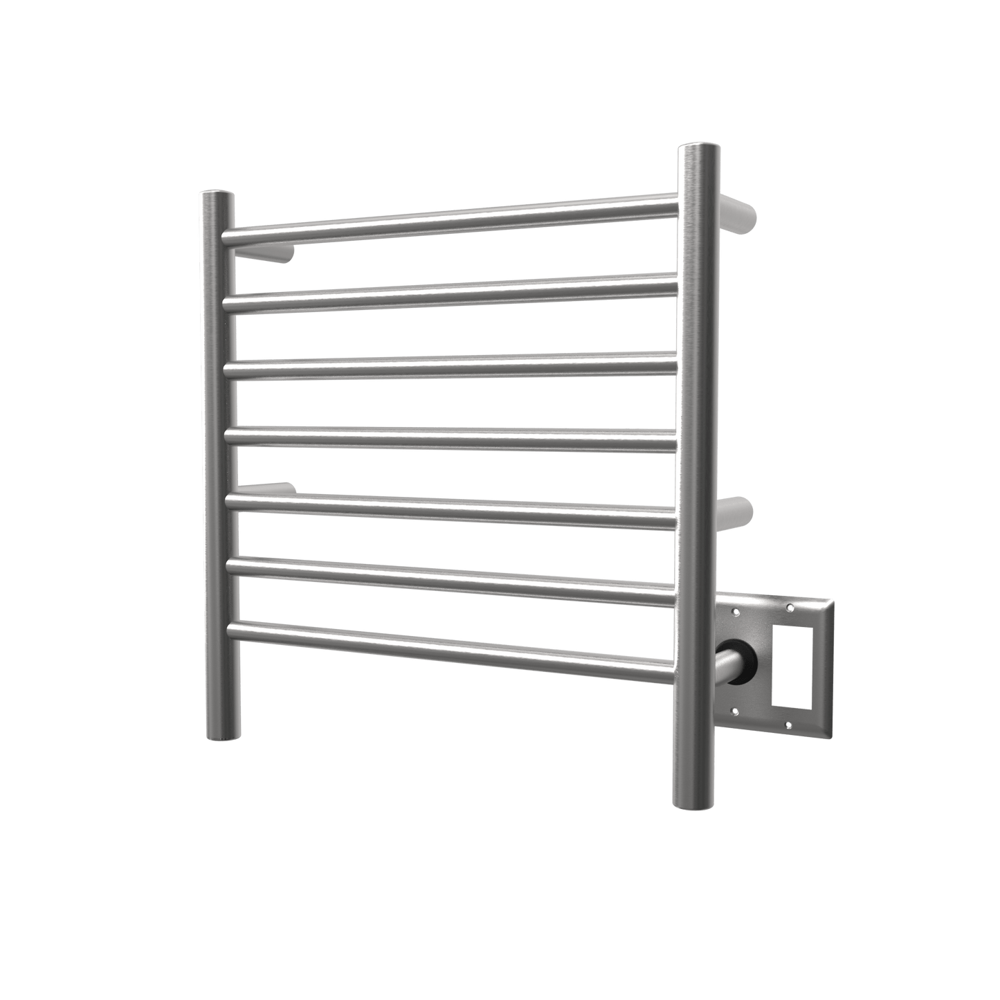 Amba RWHS-SB Amba Radiant Small Hardwired + Plug-in Combo 7 Bar Towel Warmer in Brushed - RWHS-SB