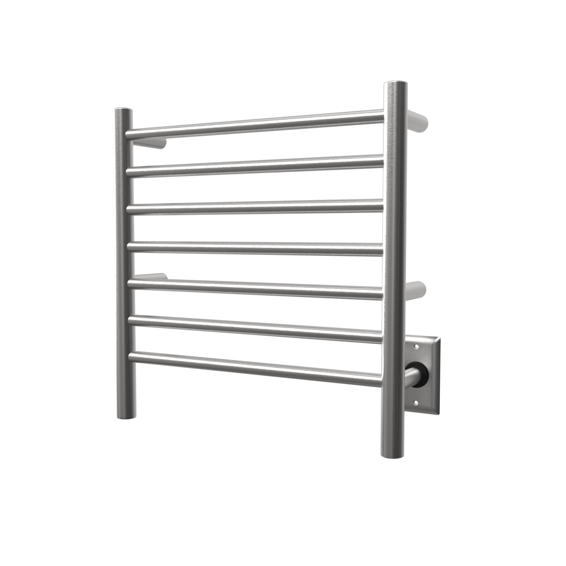 Amba RWHS-SB Amba Radiant Small Hardwired + Plug-in Combo 7 Bar Towel Warmer in Brushed - RWHS-SB