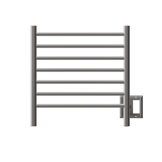 Amba RWHS-SP Amba Radiant Small Hardwired + Plug-in Combo 7 Bar Towel Warmer in Polished - RWHS-SP