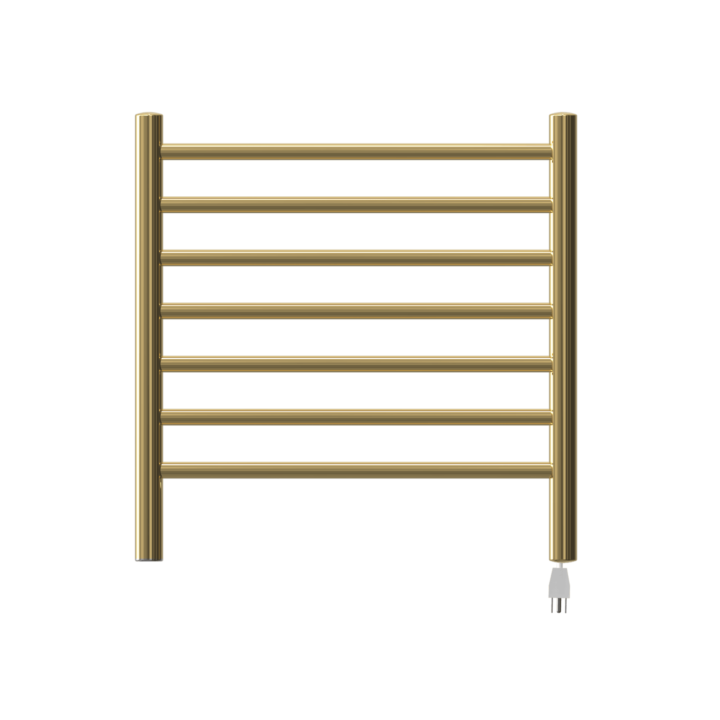 Amba RWHS-SPG Amba Radiant Small Hardwired + Plug-in Combo 7 Bar Towel Warmer in Polished Gold - RWHS-SPG