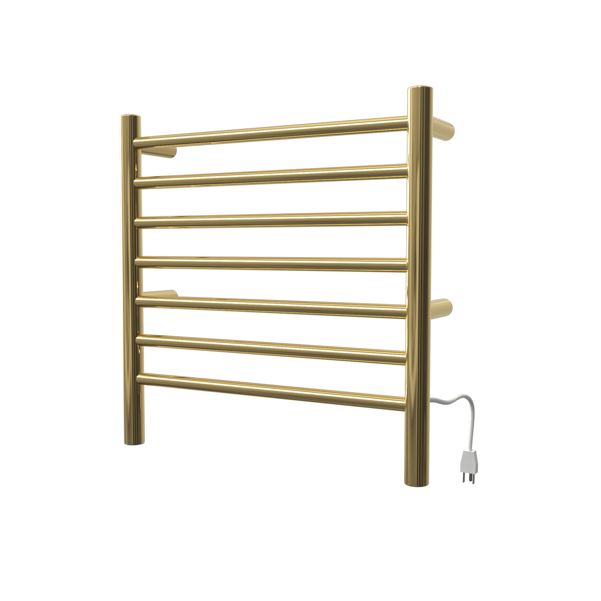 Amba RWHS-SPG Amba Radiant Small Hardwired + Plug-in Combo 7 Bar Towel Warmer in Polished Gold - RWHS-SPG