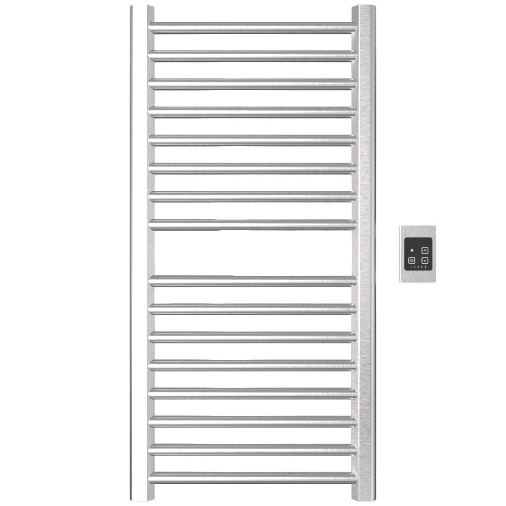 Amba S2142B.2 Amba Sirio S2142 Hardwired Towel Warmer in Brushed - S2142B.2