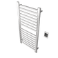 Amba S2142B.2 Amba Sirio S2142 Hardwired Towel Warmer in Brushed - S2142B.2