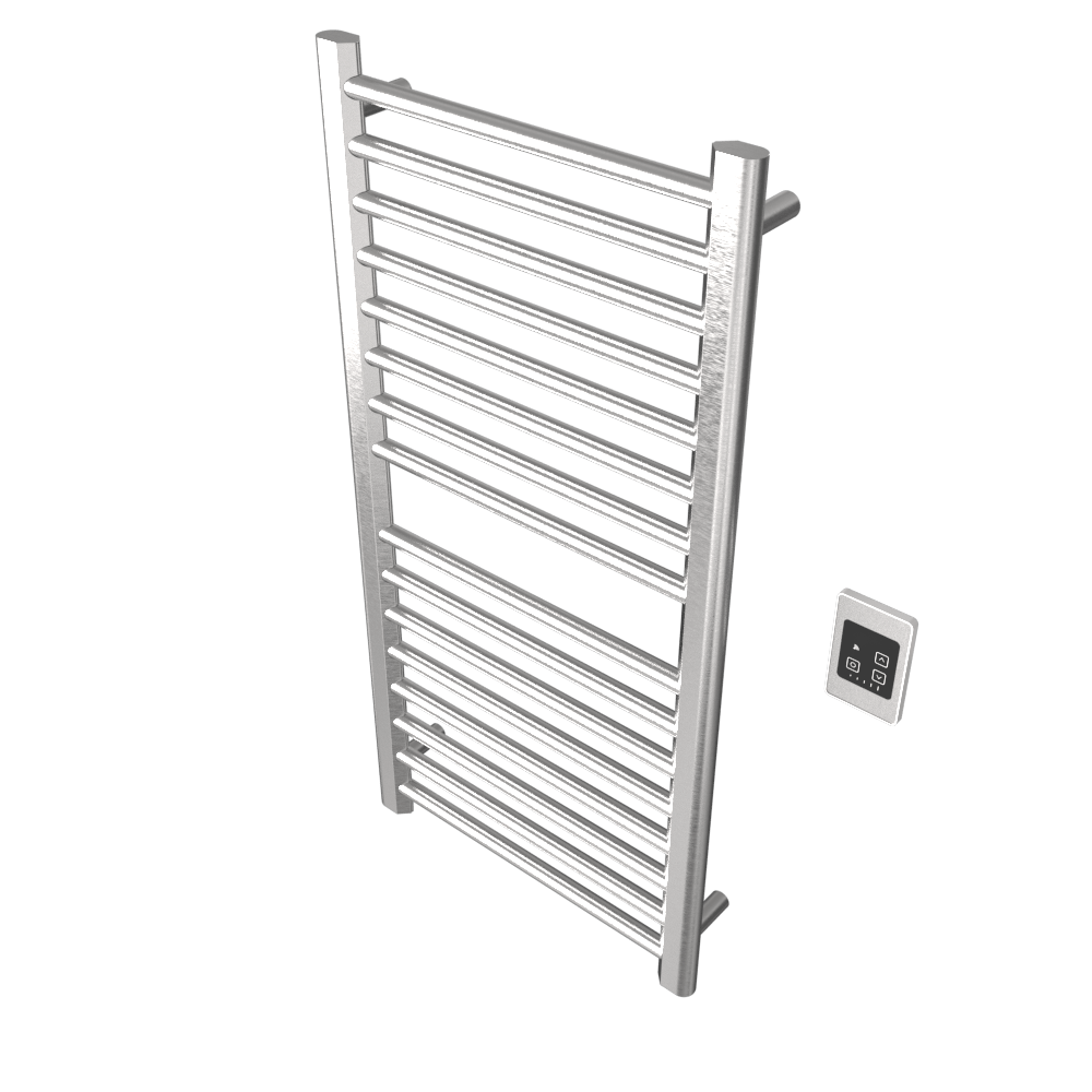 Amba S2142B.2 Amba Sirio S2142 Hardwired Towel Warmer in Brushed - S2142B.2