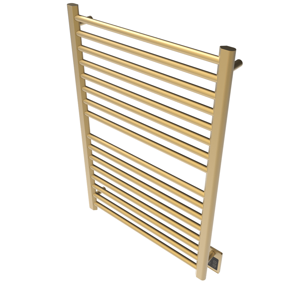 Amba S2942SB.2 Amba Sirio S2942 Hardwired Towel Warmer in Satin Brass - S2942SB.2