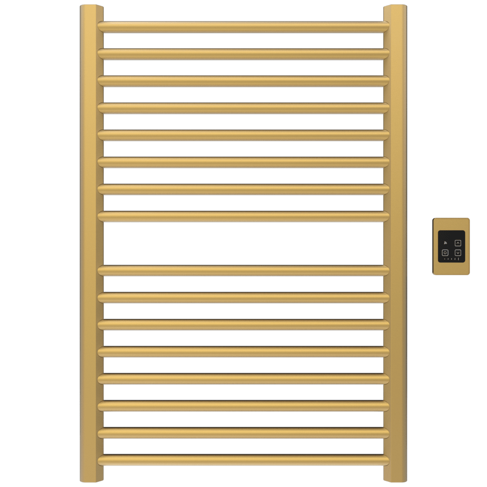 Amba S2942SB.2 Amba Sirio S2942 Hardwired Towel Warmer in Satin Brass - S2942SB.2