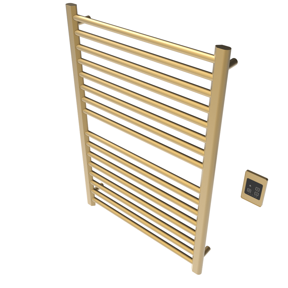 Amba S2942SB.2 Amba Sirio S2942 Hardwired Towel Warmer in Satin Brass - S2942SB.2