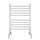 Amba SAFSB-24 Amba Solo 24" Freestanding 10 Bar Towel Warmer in Brushed - SAFSB-24