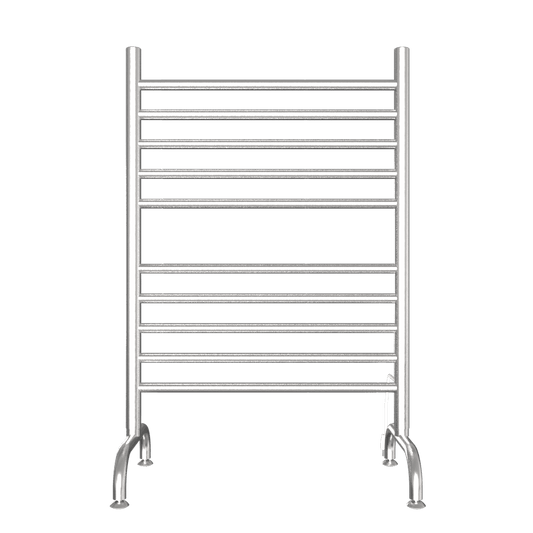 Amba SAFSB-24 Amba Solo 24" Freestanding 10 Bar Towel Warmer in Brushed - SAFSB-24