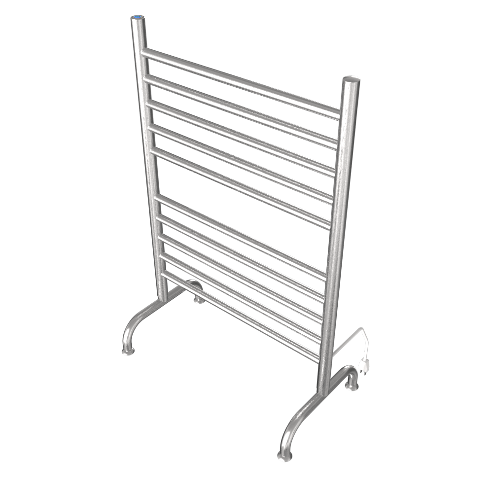 Amba SAFSB-24 Amba Solo 24" Freestanding 10 Bar Towel Warmer in Brushed - SAFSB-24