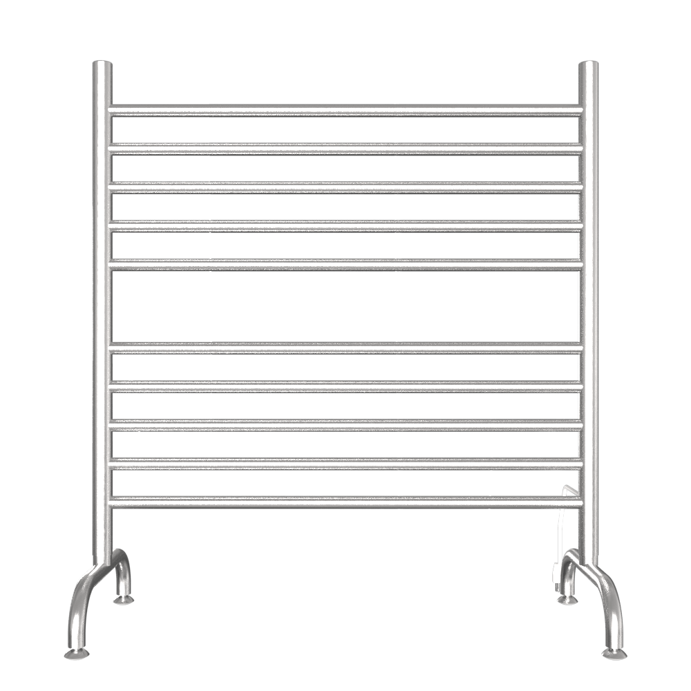 Amba SAFSB-33 Amba Solo 33" Freestanding 10 Bar Towel Warmer in Brushed - SAFSB-33