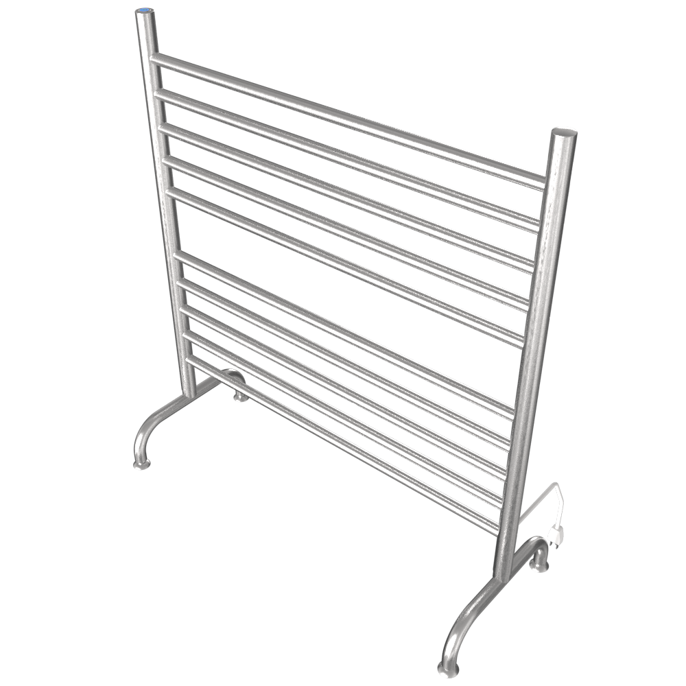 Amba SAFSB-33 Amba Solo 33" Freestanding 10 Bar Towel Warmer in Brushed - SAFSB-33