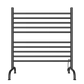 Amba SAFSMB-33 Amba Solo 33" Freestanding 10 Bar Towel Warmer in Matte Black - SAFSMB-33