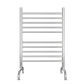 Amba SAFSP-24 Amba Solo 24" Freestanding 10 Bar Towel Warmer in Polished - SAFSP-24