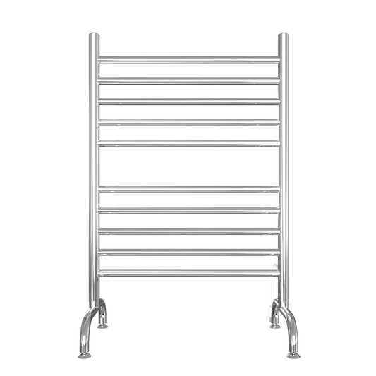 Amba SAFSP-24 Amba Solo 24" Freestanding 10 Bar Towel Warmer in Polished - SAFSP-24