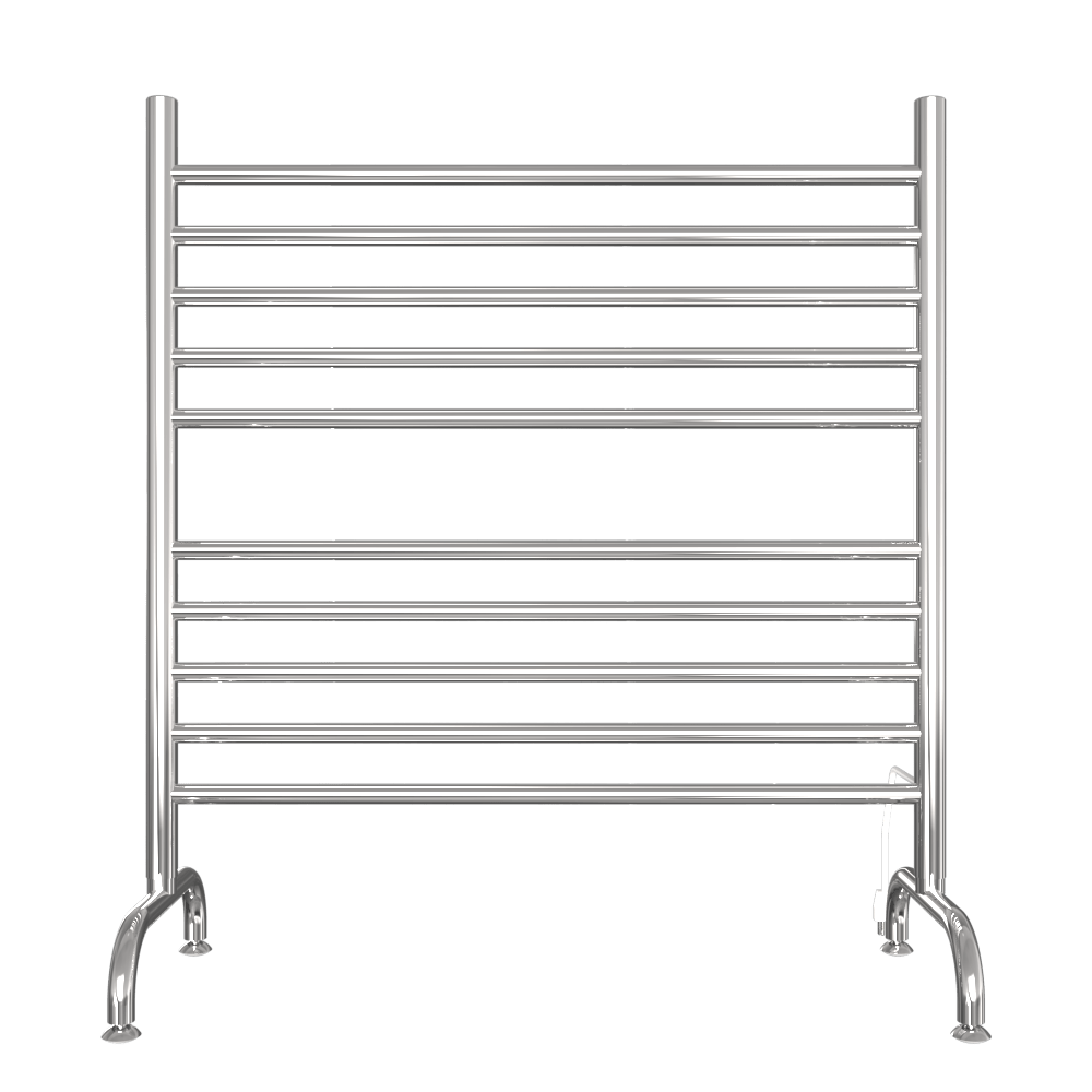 Amba SAFSP-33 Amba Solo 33" Freestanding 10 Bar Towel Warmer in Polished - SAFSP-33