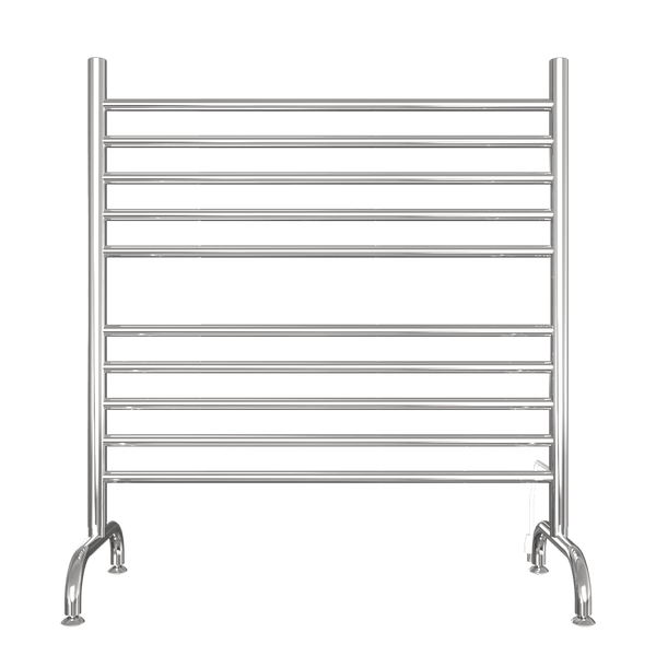 Amba SAFSP-33 Amba Solo 33 Freestanding 10 Bar Towel Warmer in Polished - SAFSP-33