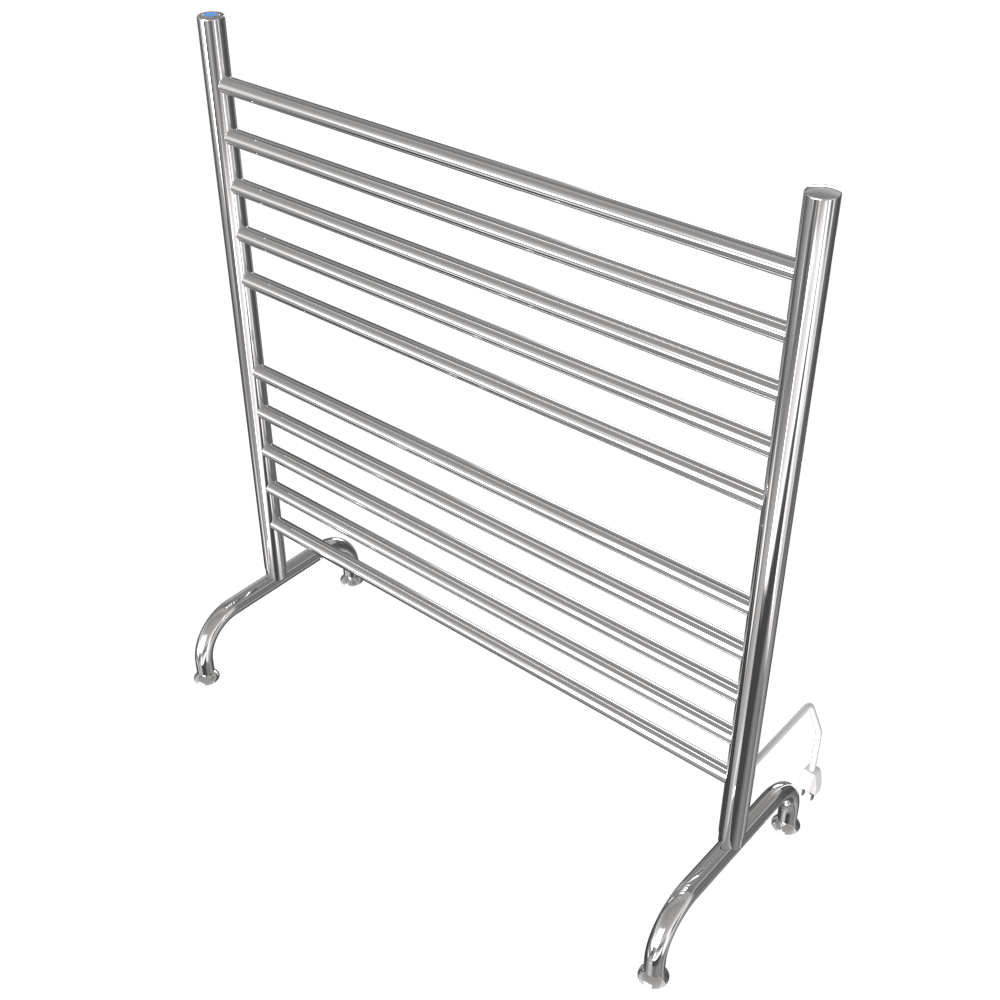 Amba SAFSP-33 Amba Solo 33" Freestanding 10 Bar Towel Warmer in Polished - SAFSP-33