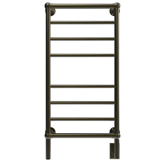 Amba T-2040BB Amba Traditional Model T-2040 8 Bar Hardwired Towel Warmer in Brushed Bronze - T-2040BB