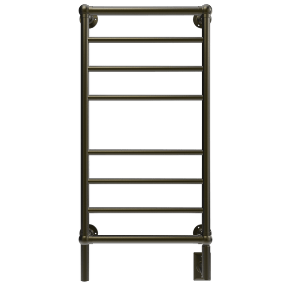 Amba T-2040BB Amba Traditional Model T-2040 8 Bar Hardwired Towel Warmer in Brushed Bronze - T-2040BB