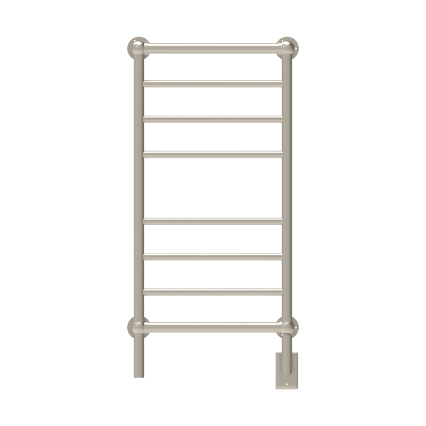 Amba T-2040BN Amba Traditional Model T-2040 8 Bar Hardwired Towel Warmer in Brushed Nickel - T-2040BN