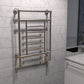 Amba T-2536BN Amba Traditional Model T-2536 8 Bar Hardwired Towel Warmer in Brushed Nickel - T-2536BN