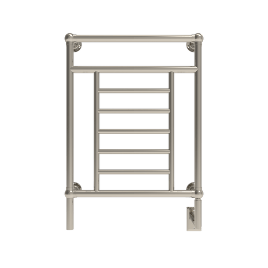 Amba T-2536PN Amba Traditional Model T-2536 8 Bar Hardwired Towel Warmer in Polished Nickel - T-2536PN