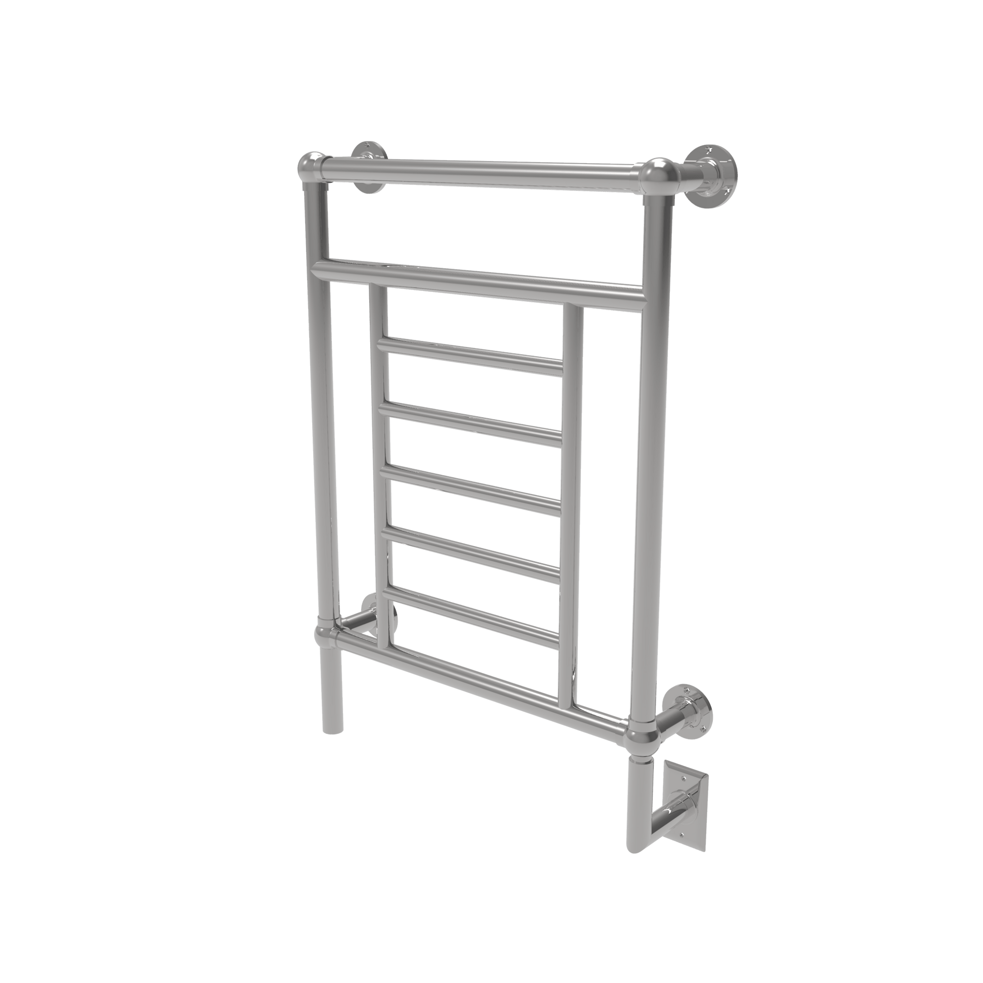 Amba T-2536PN Amba Traditional Model T-2536 8 Bar Hardwired Towel Warmer in Polished Nickel - T-2536PN