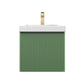 Blossom 028 20 27 A Blossom 20" Floating Bathroom Vanity with Sink - Aventurine Green 028 20 27 A