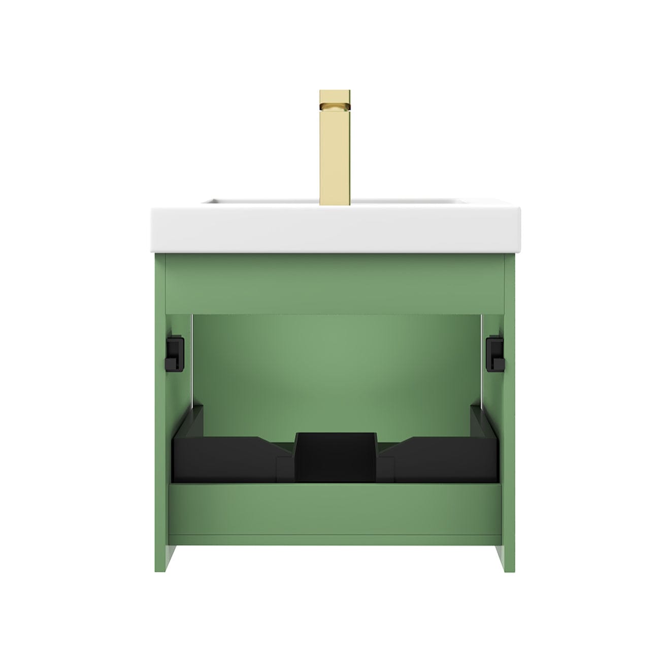 Blossom 028 20 27 A Blossom 20" Floating Bathroom Vanity with Sink - Aventurine Green 028 20 27 A