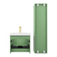 Blossom 028 20 27 A SC Blossom 20" Floating Bathroom Vanity with Sink & Side Cabinet - Aventurine Green 028 20 27 A SC