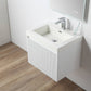 Blossom 028 24 01 A Blossom 24" Floating Bathroom Vanity with Sink - Matte White 028 24 01 A