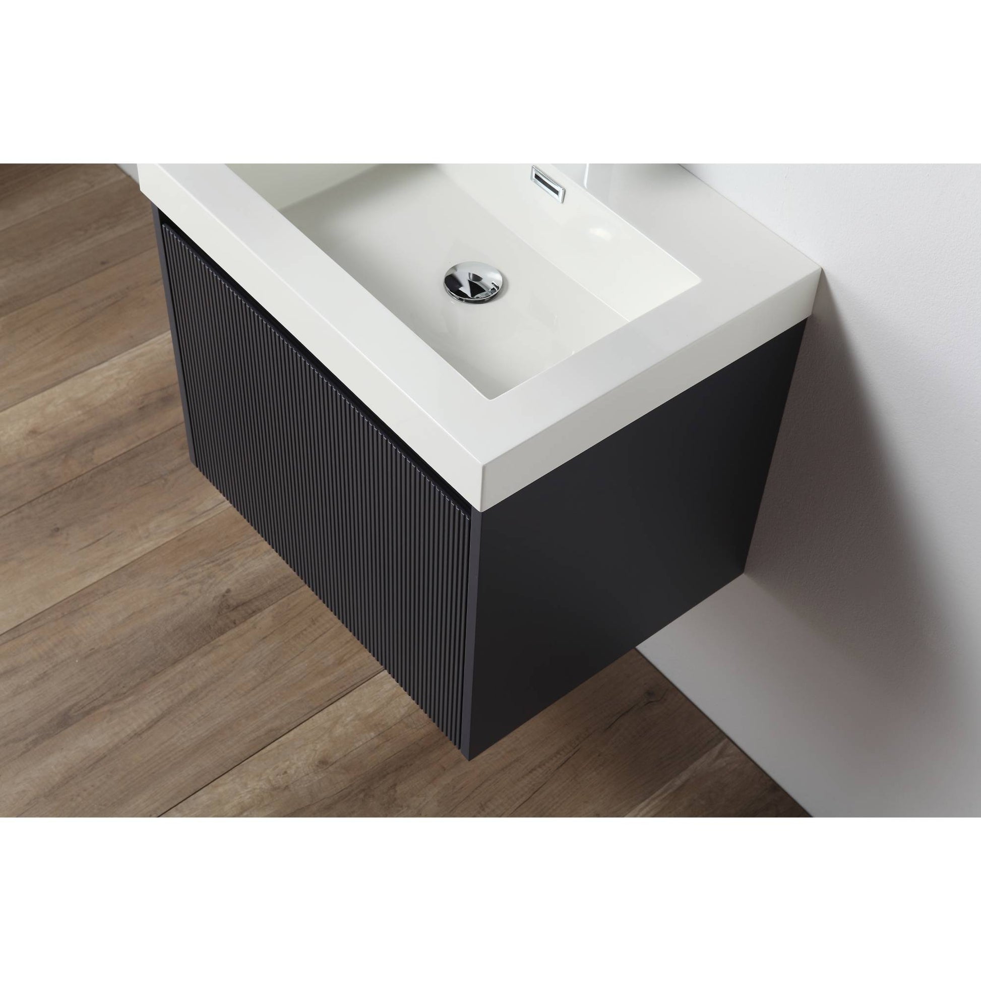 Blossom 028 24 26 A Blossom 24" Floating Bathroom Vanity with Sink - Night Blue 028 24 26 A