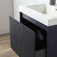 Blossom 028 24 26 A SC Blossom 24" Floating Bathroom Vanity with Sink & Side Cabinet - Night Blue 028 24 26 A SC