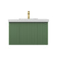 Blossom 028 30 27 A Blossom 30" Floating Bathroom Vanity with Sink - Aventurine Green 028 30 27 A