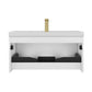 Blossom 028 36 01 A Blossom 36" Floating Bathroom Vanity with Sink - Matte White 028 36 01 A