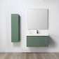 Blossom 028 36 27 A SC Blossom 36" Floating Bathroom Vanity with Sink & Side Cabinet - Aventurine Green 028 36 27 A SC