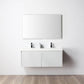 Blossom 028 48D 01 A Blossom 48" Floating Bathroom Vanity with Double Sink - Matte White 028 48D 01 A