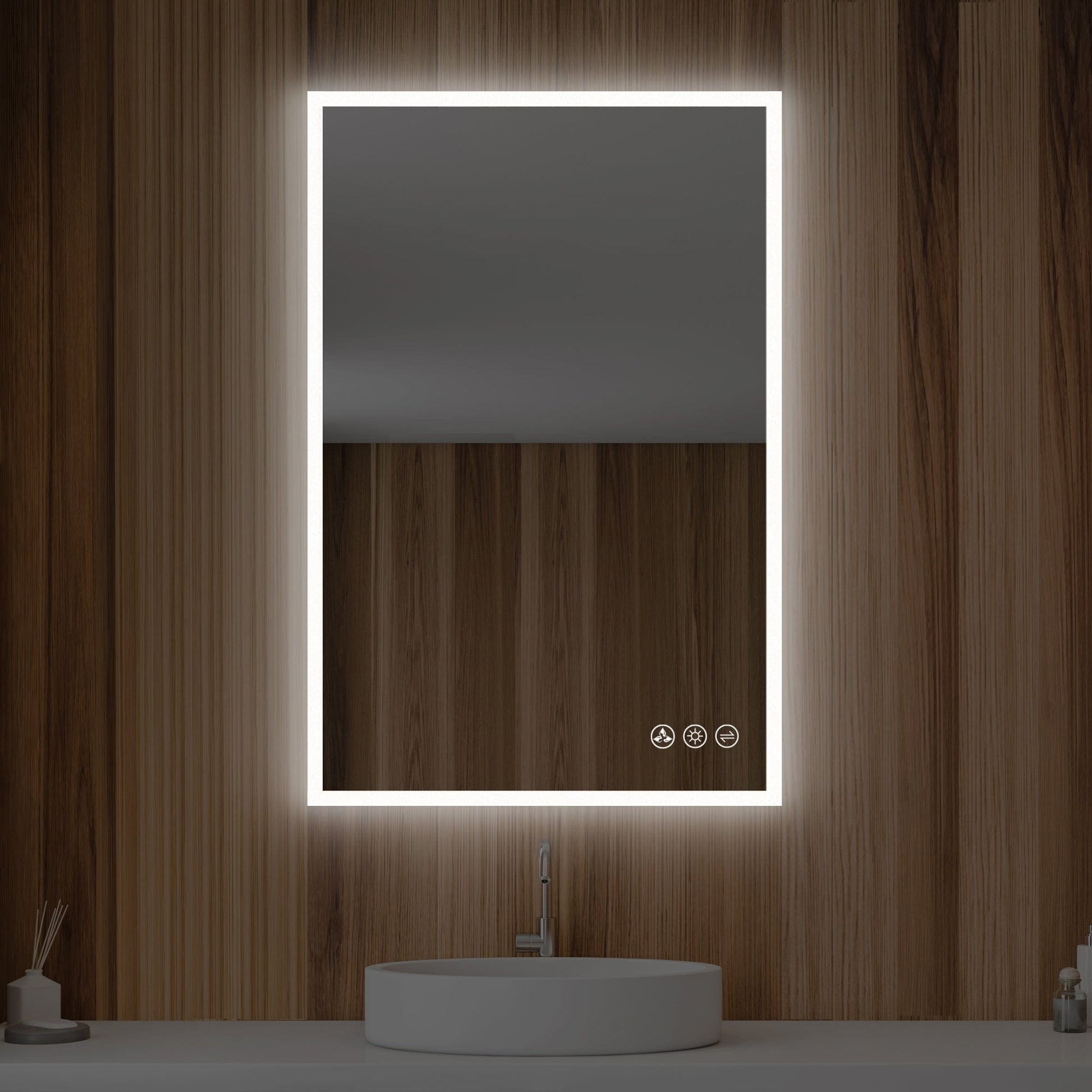 Blossom LED M2 2436 Blossom Beta - 24" LED Mirror Frosted Sides LED M2 2436