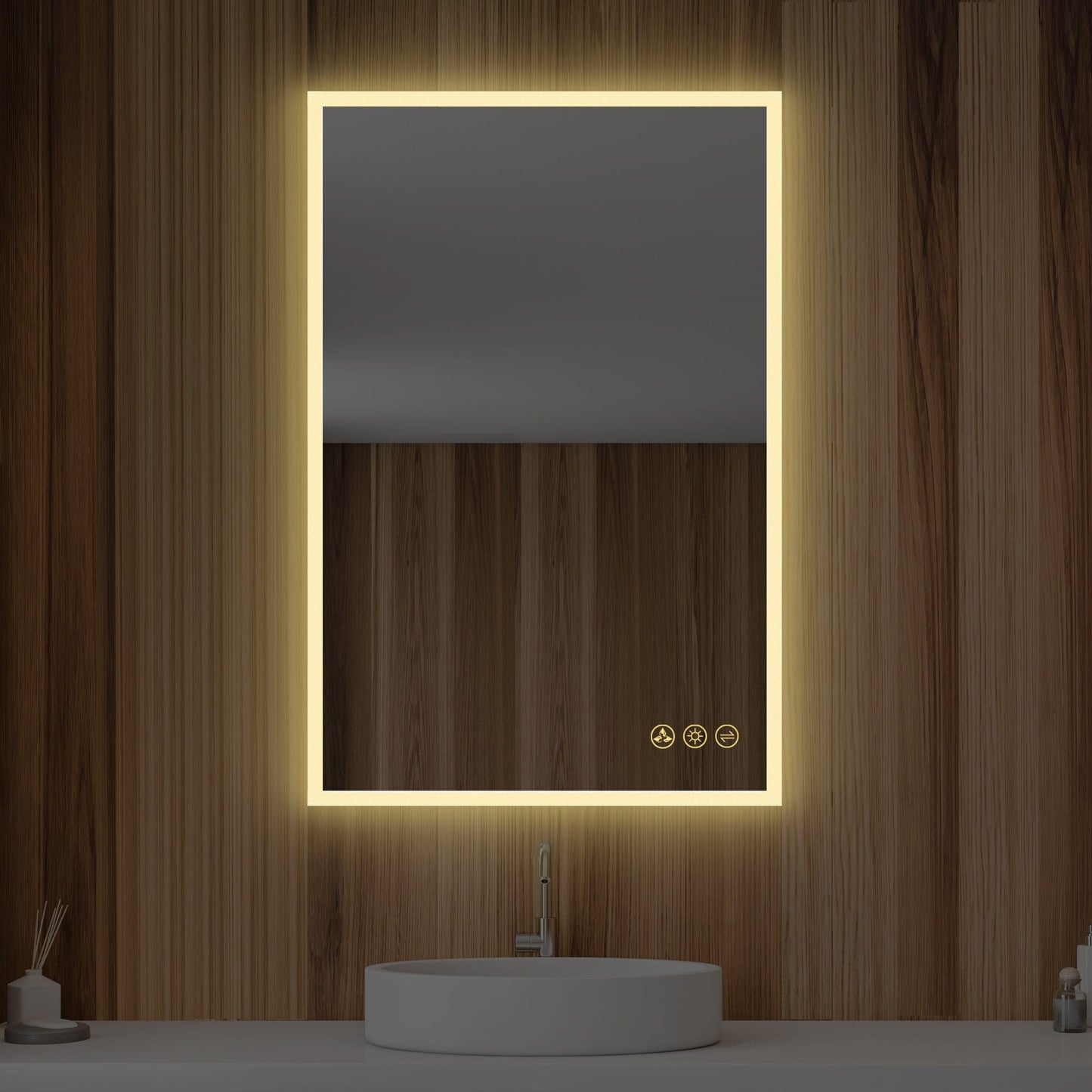 Blossom LED M2 2436 Blossom Beta - 24" LED Mirror Frosted Sides LED M2 2436