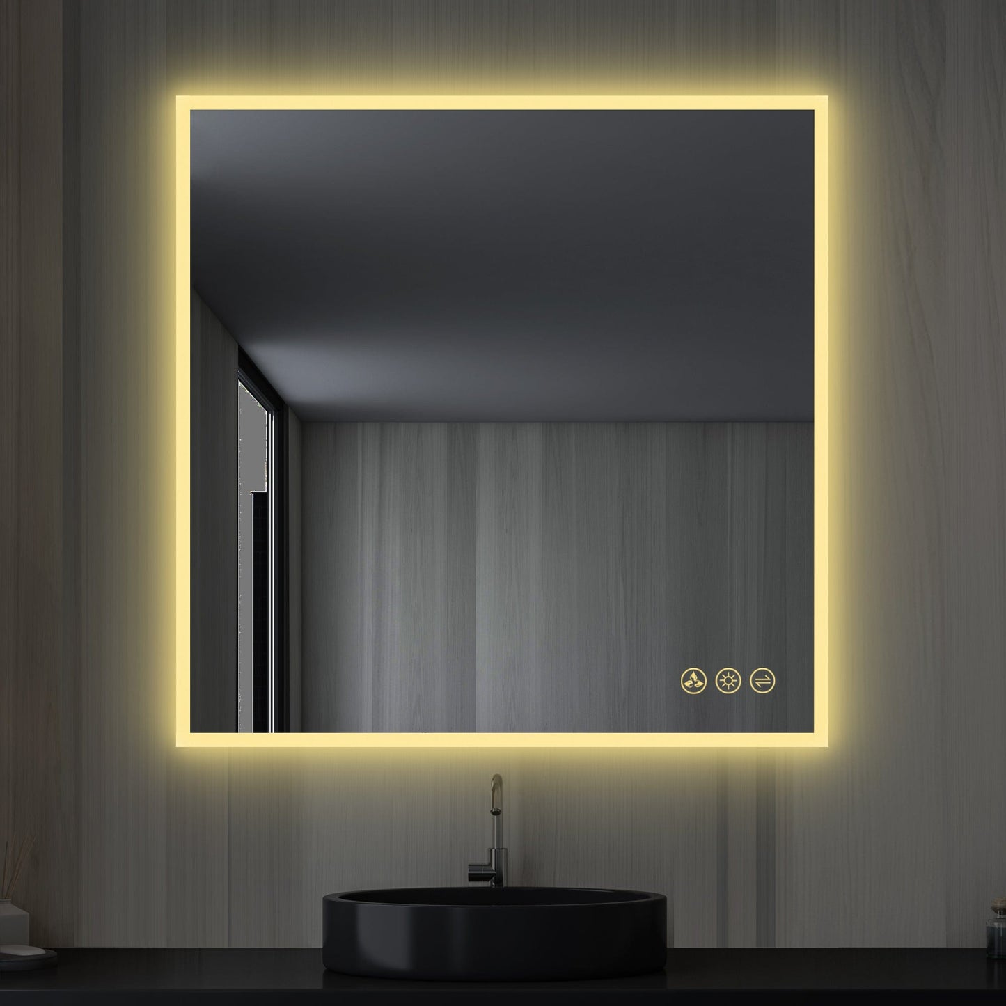 Blossom LED M2 3636 Blossom Beta - 36" LED Mirror Frosted Sides LED M2 3636