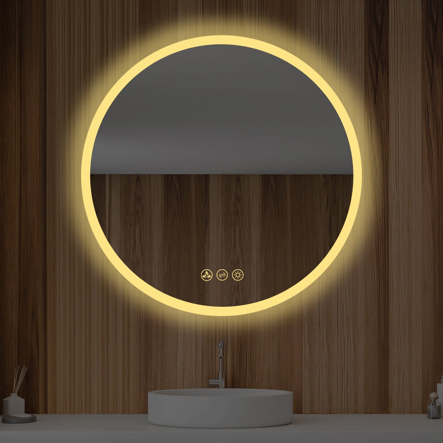 Blossom LED M3 R32 Blossom Orion - 32" Round LED Mirror Frosted Side LED M3 R32