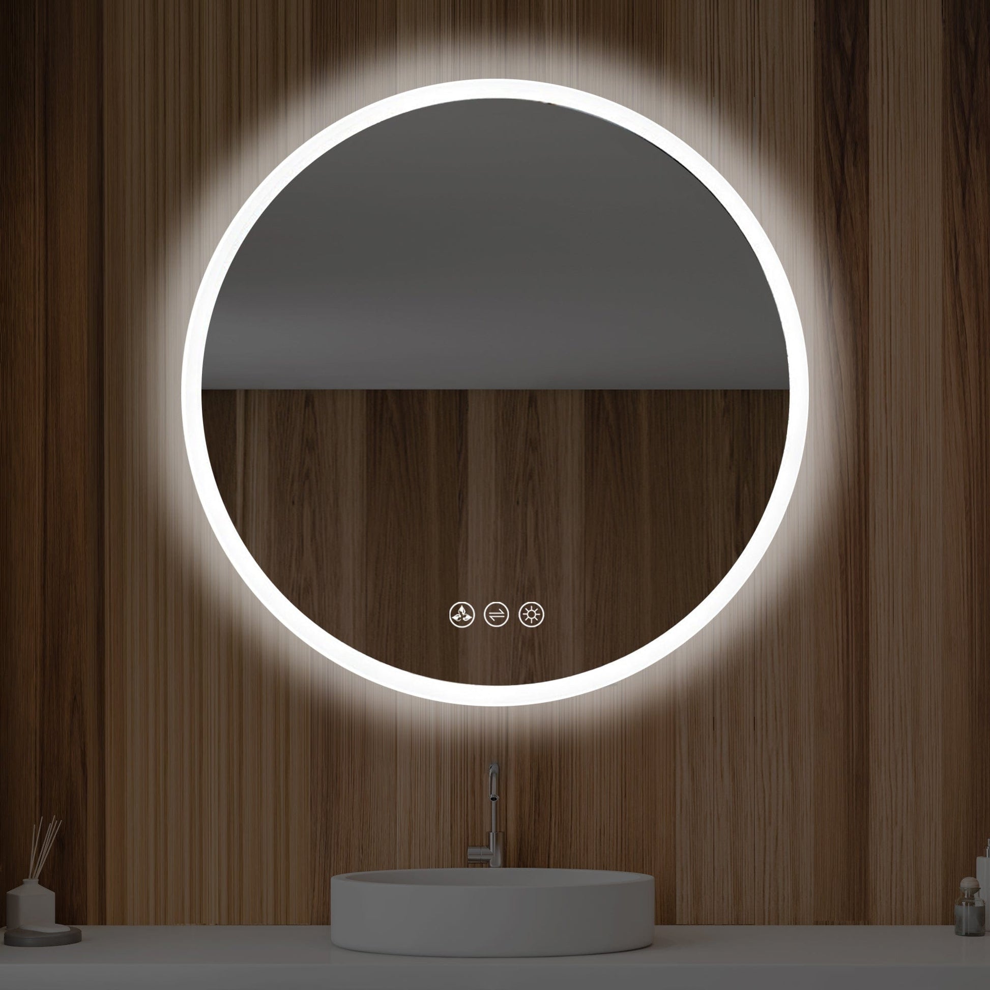 Blossom LED M3 R32 Blossom Orion - 32" Round LED Mirror Frosted Side LED M3 R32