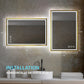 Blossom LED M4 2436 BG Blossom Stellar - 24" LED Mirror Brushed Gold Frame LED M4 2436 BG