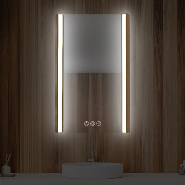 Blossom LED M5 2032 BG Blossom Binary 20″ LED Mirror - Brushed Gold LED M5 2032 BG